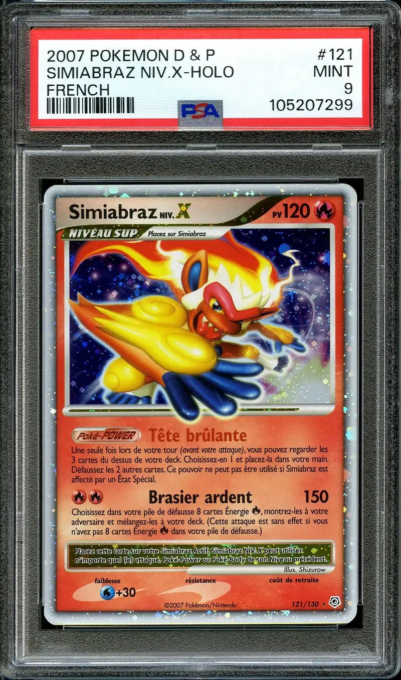 PSA 9 Simiabraz Niv. X