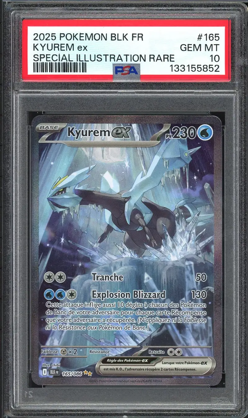 PSA 10 Kyurem Ex