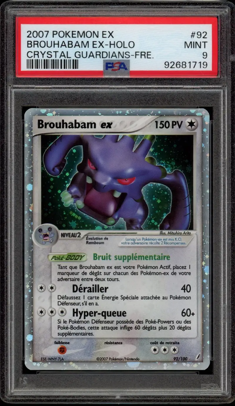 PSA 9 Brouhabam Ex
