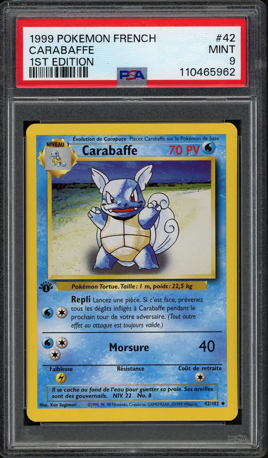 PSA 9 Carabaffe