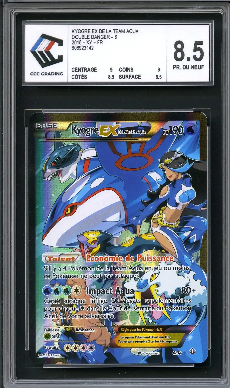 CCC 8.5 Kyogre Ex de la Team Aqua