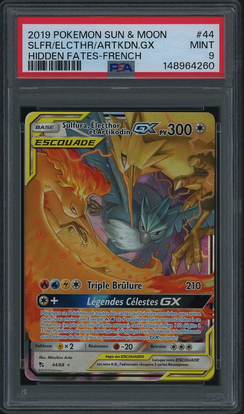 PSA 9 Sulfura, Électhor et Artikodin Gx