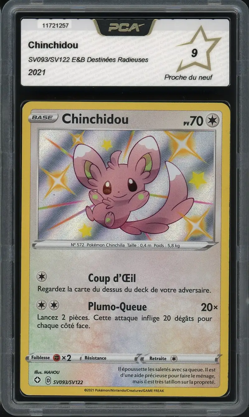 PCA 9 Chinchidou Holo Shiny