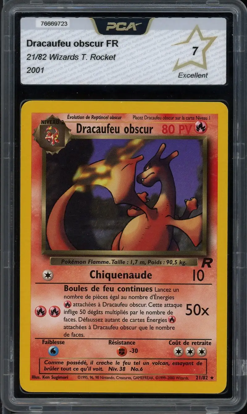 PCA 7 Dracaufeu Obscur