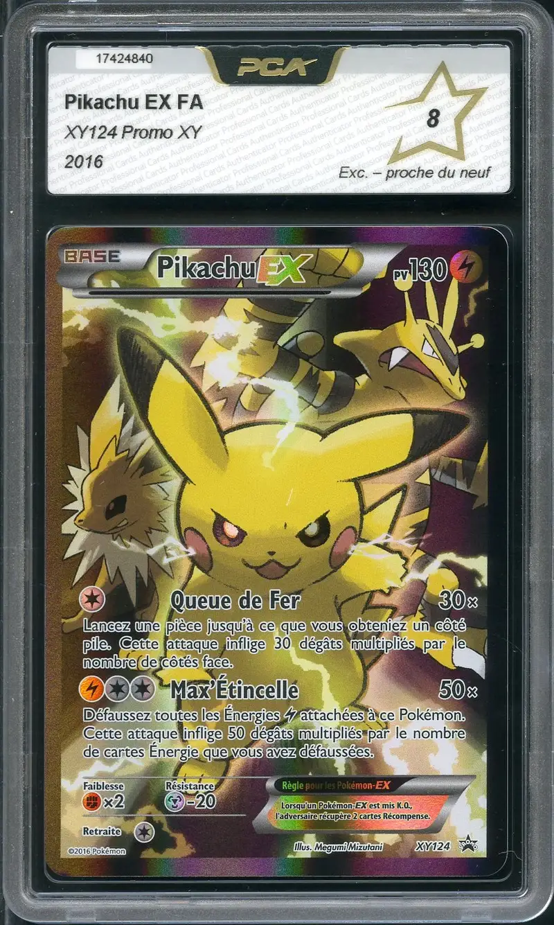 PCA 8 Pikachu Ex