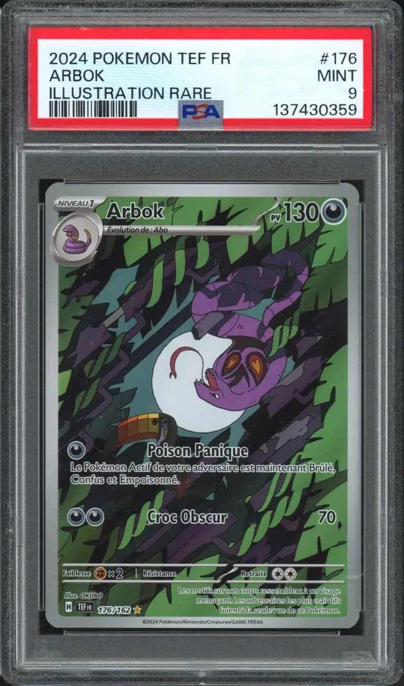 PSA 9 Arbok