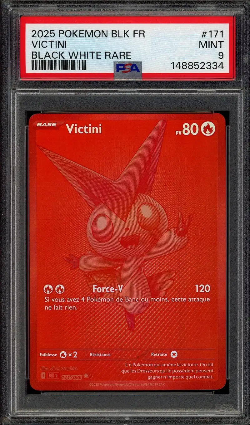 PSA 9 Victini