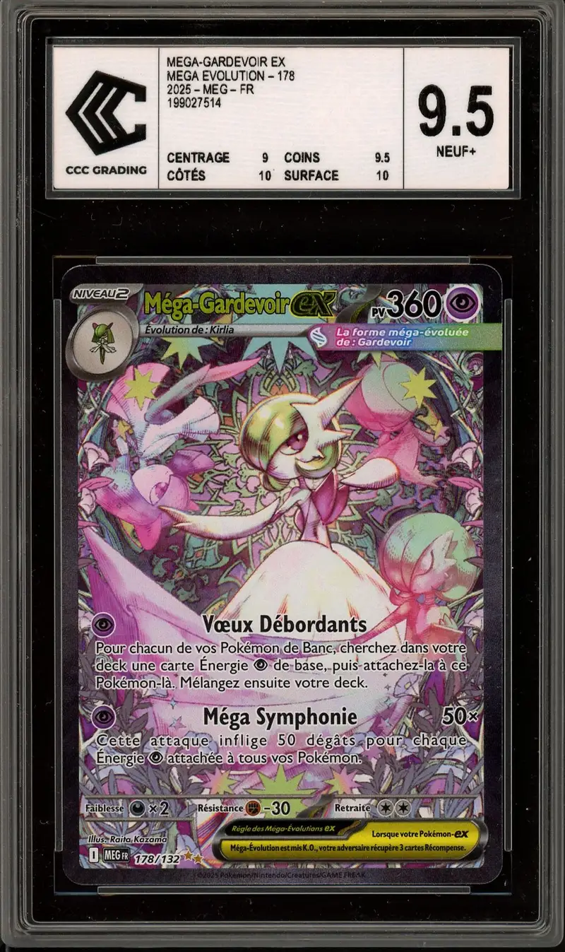 CCC 9.5 Méga-Gardevoir Ex
