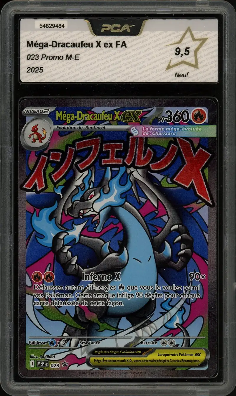 PCA 9.5 Méga-Dracaufeu X Ex