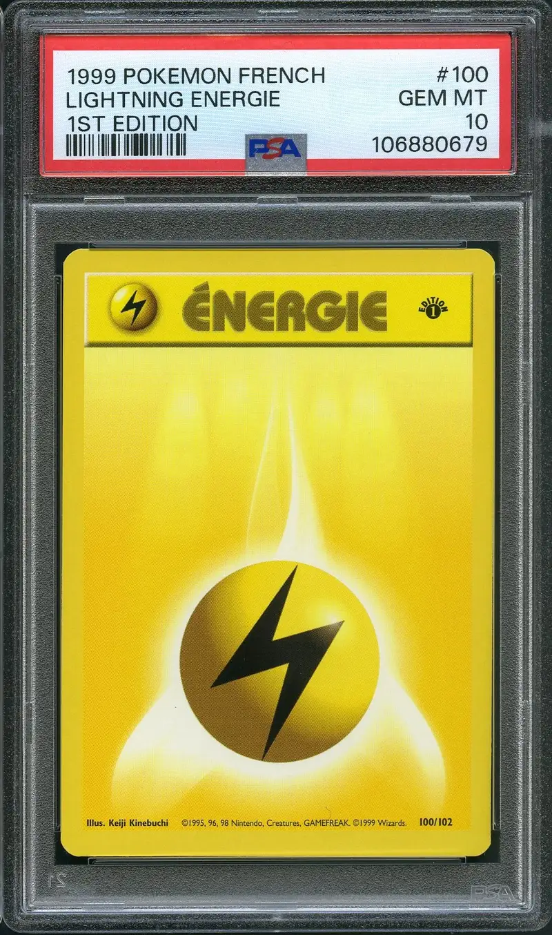 PSA 10 Energie Electrique