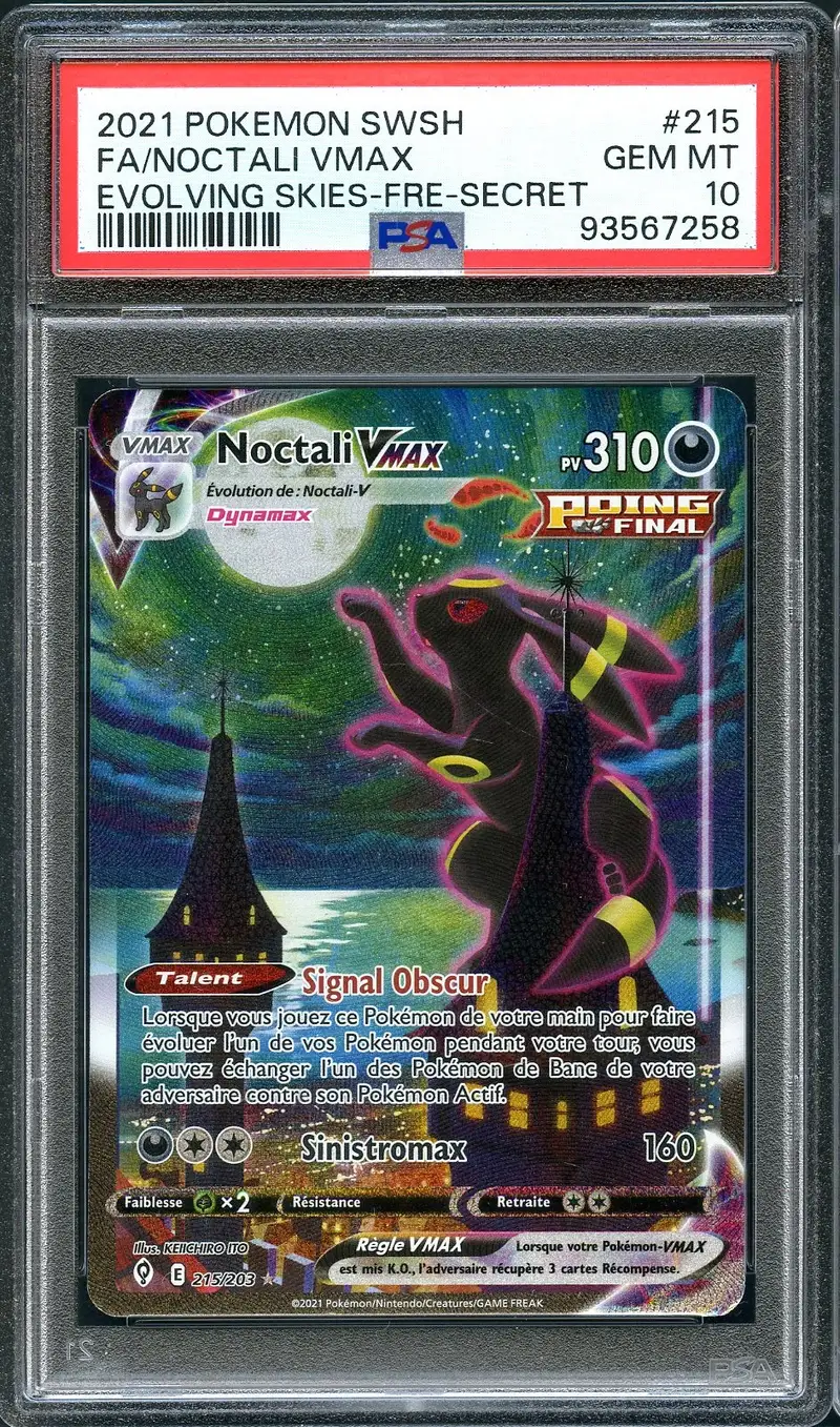 PSA 10 Noctali VMax