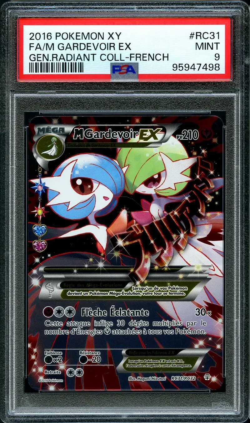 PSA 9 Méga Gardevoir Ex