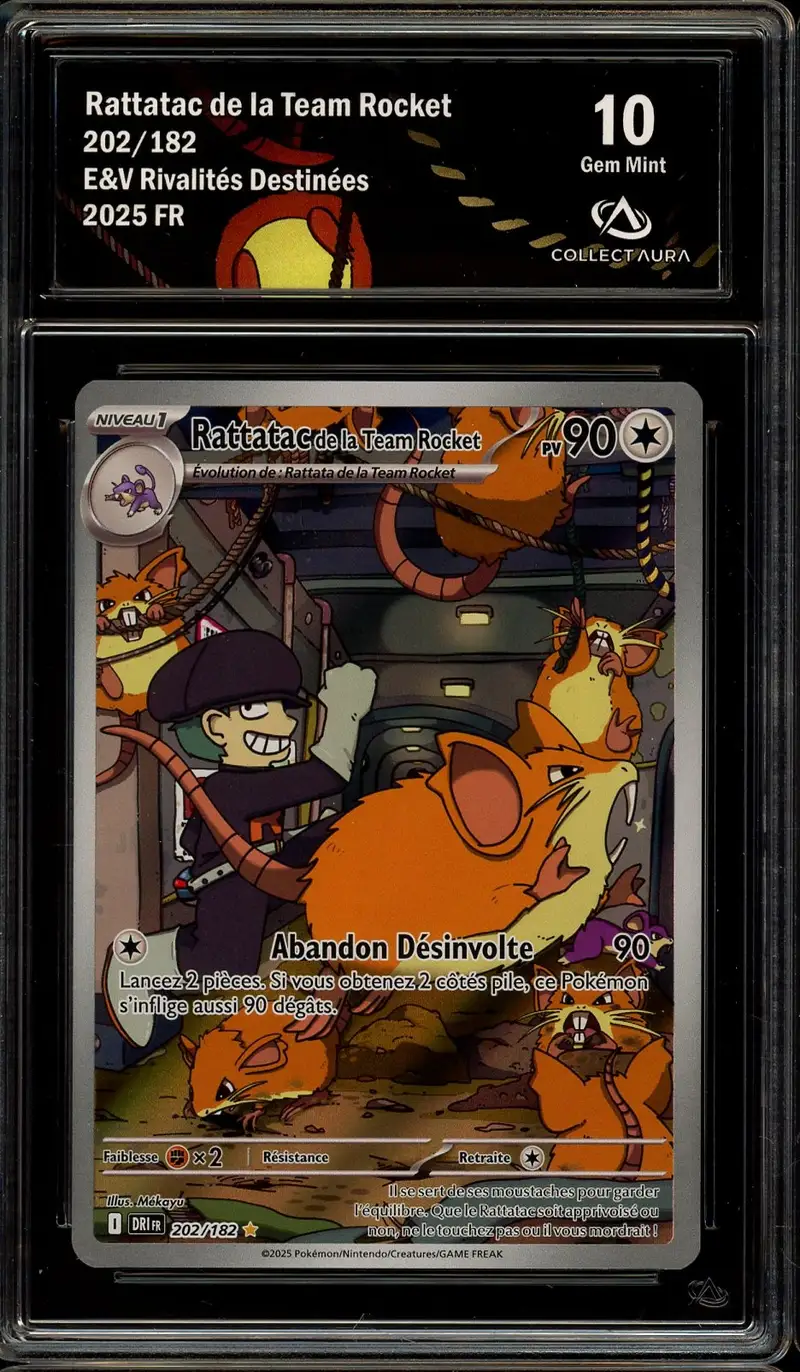 CA 10 Rattatac de la Team Rocket