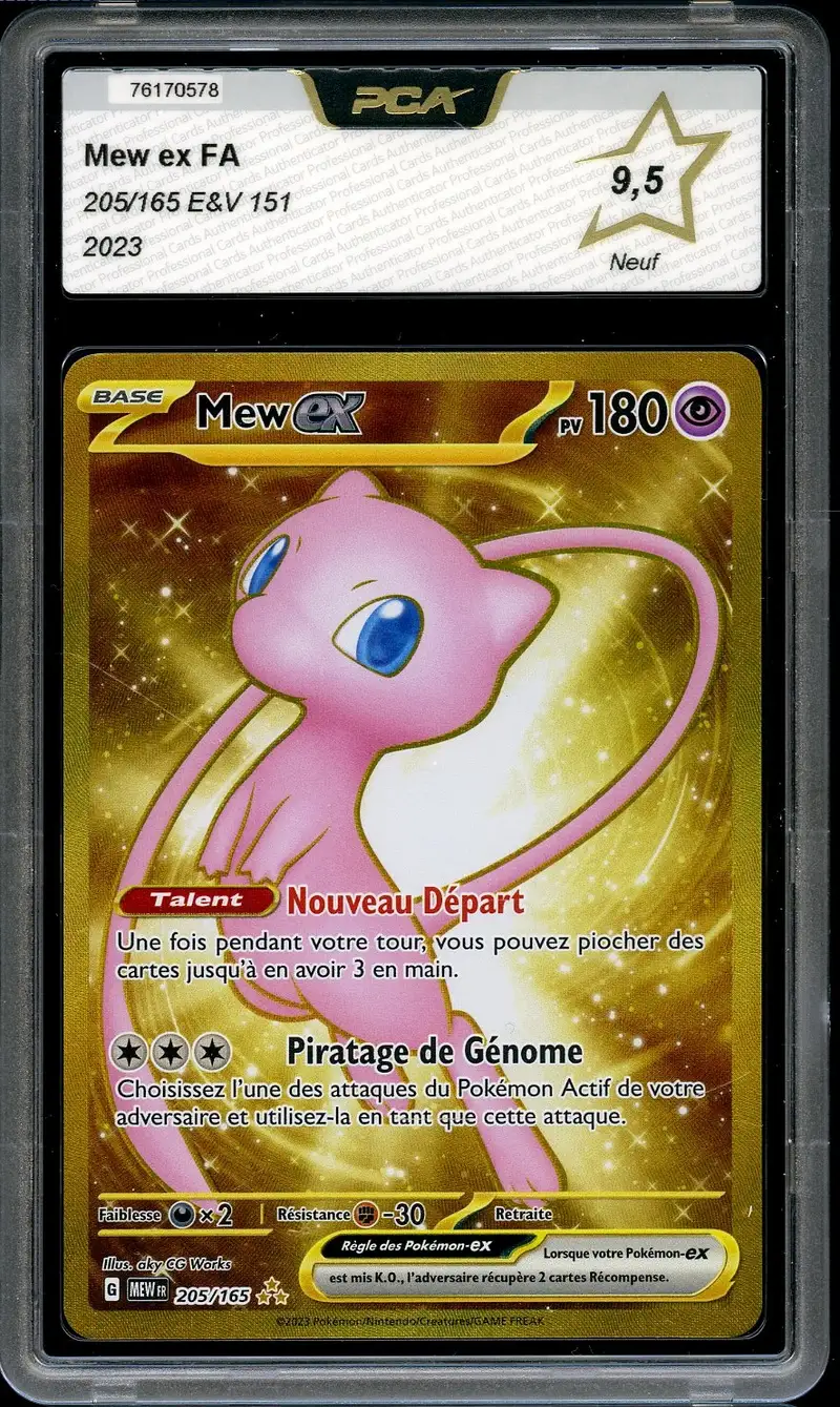 PCA 9.5 Mew Ex Gold