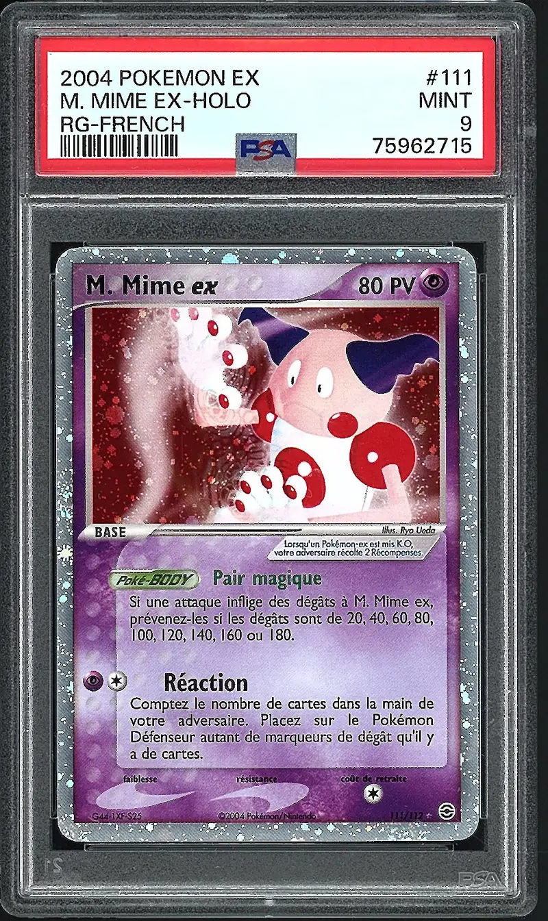 PSA 9 M. Mime Ex