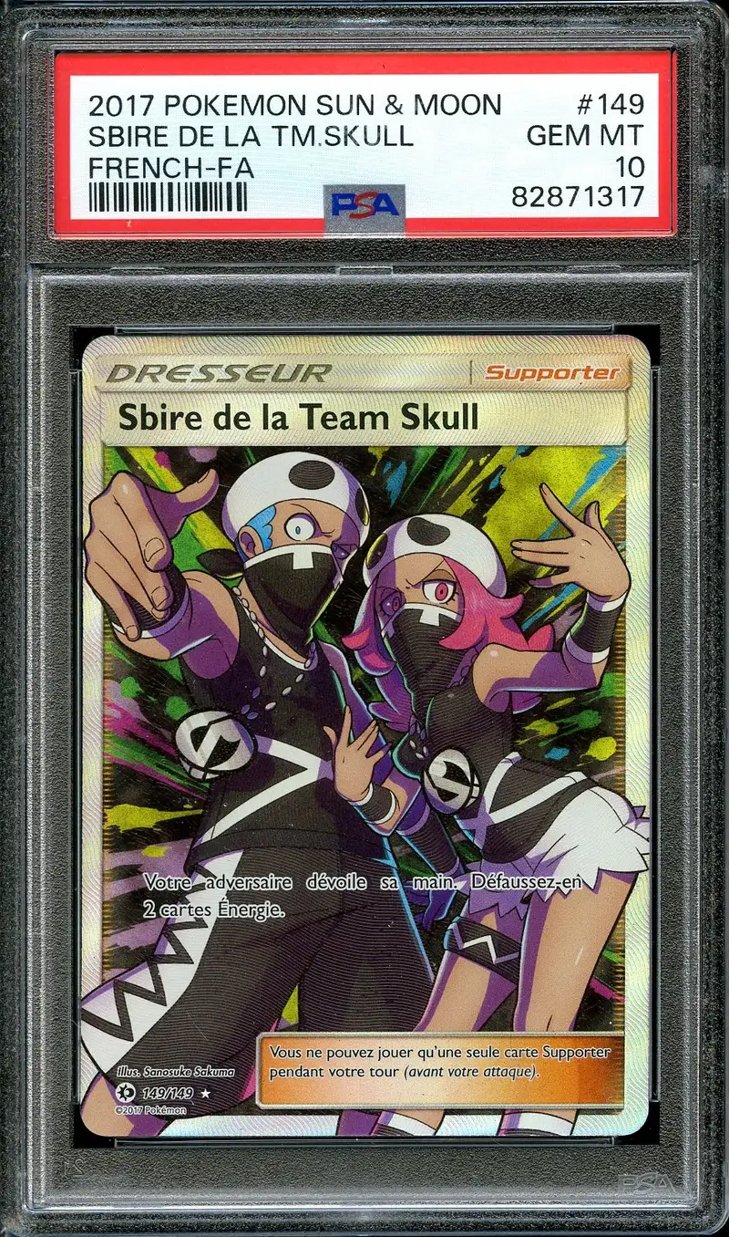 PSA 10 Sbire de la Team Skull