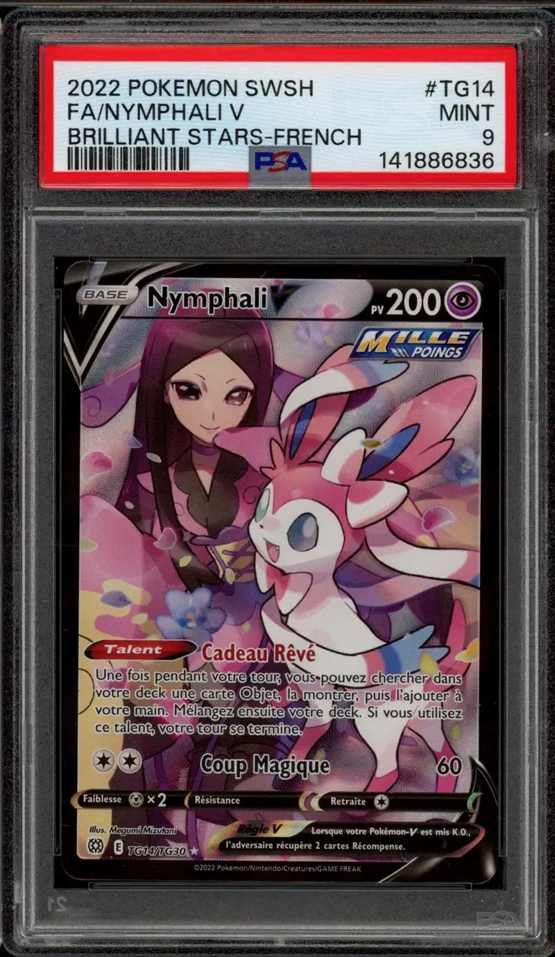 PSA 9 Nymphali V