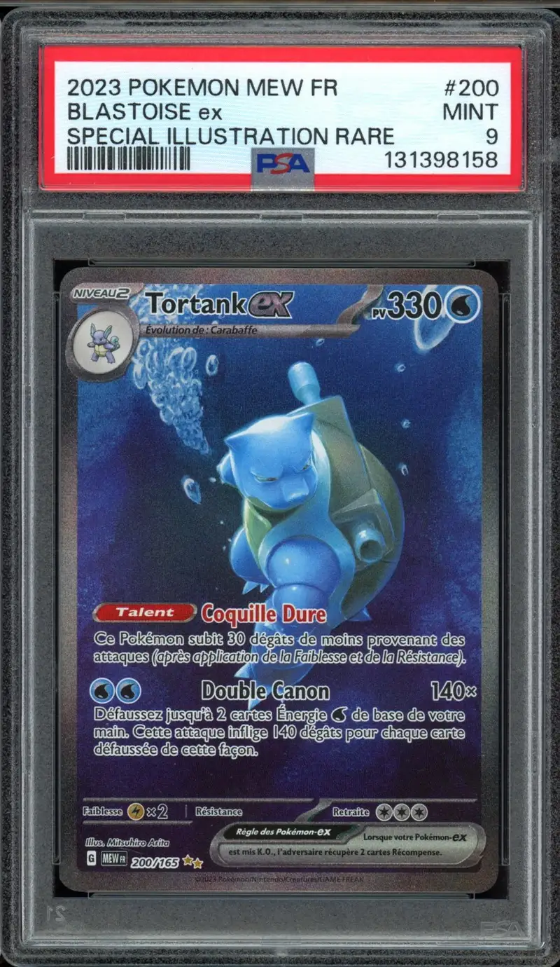 PSA 9 Tortank Ex
