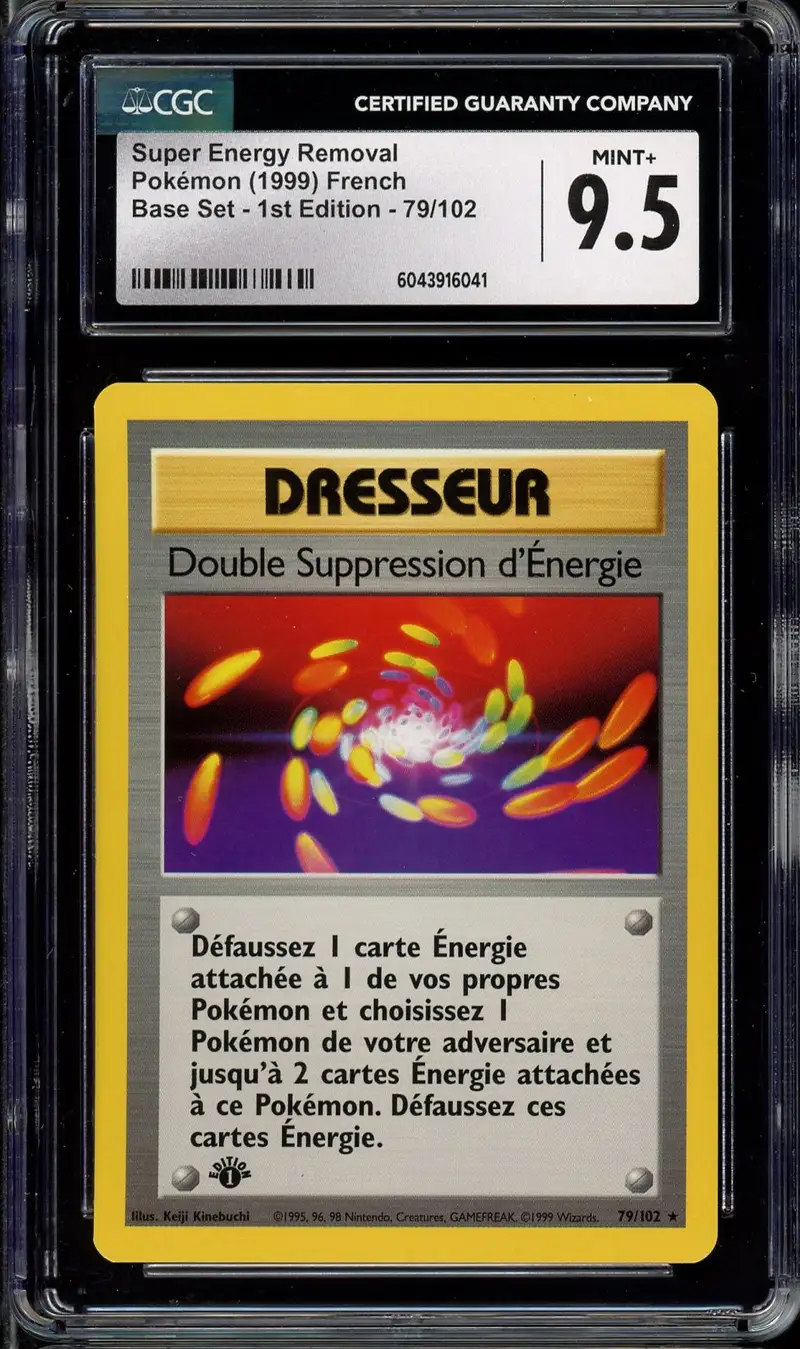 CGC 9.5 Double Suppression d'Energie