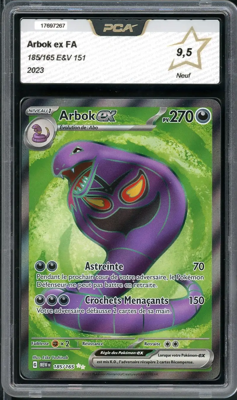 PCA 9.5 Arbok Ex