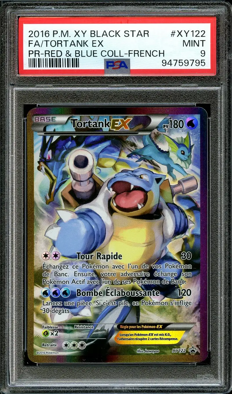 PSA 9 Tortank Ex