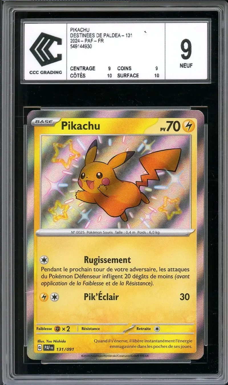 CCC 9 Pikachu Shiny