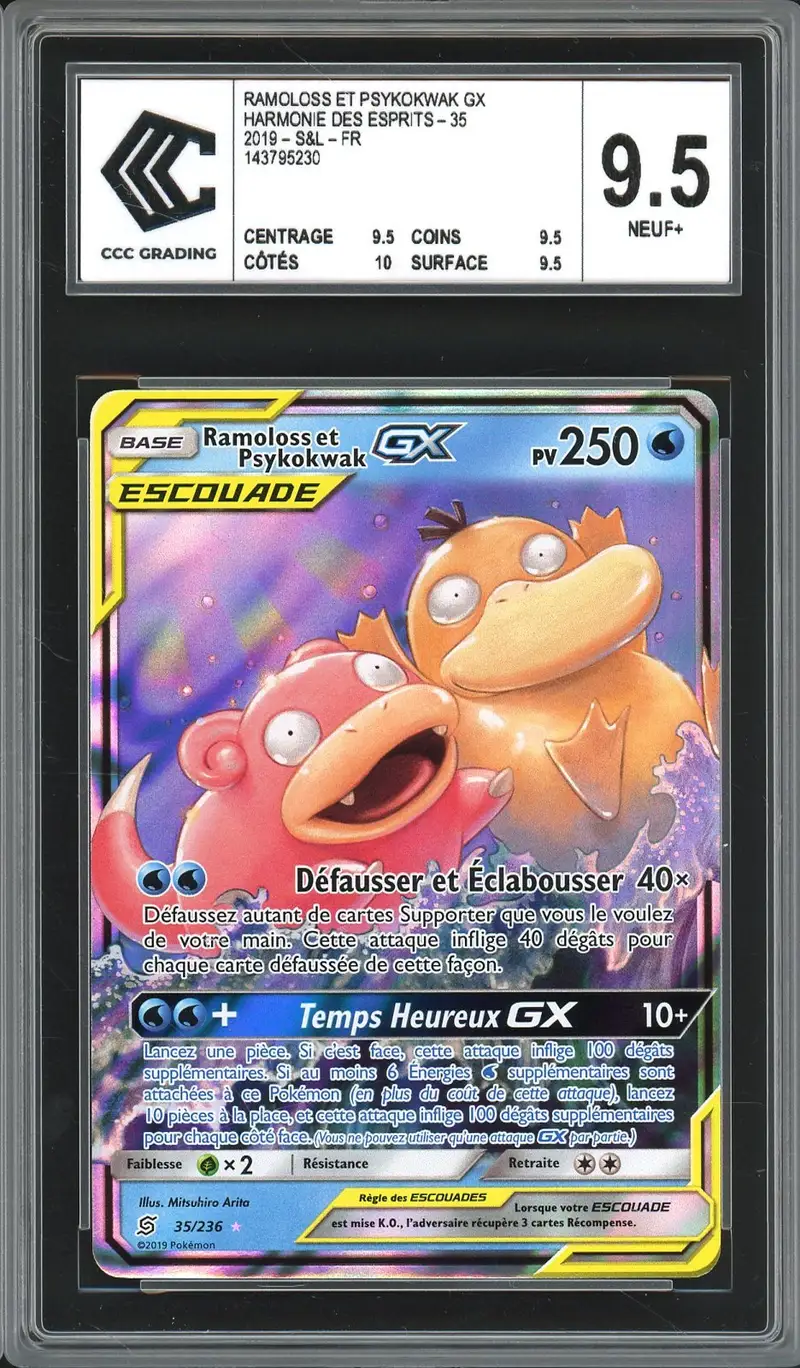 CCC 9.5 Ramoloss et Psykokwak Gx