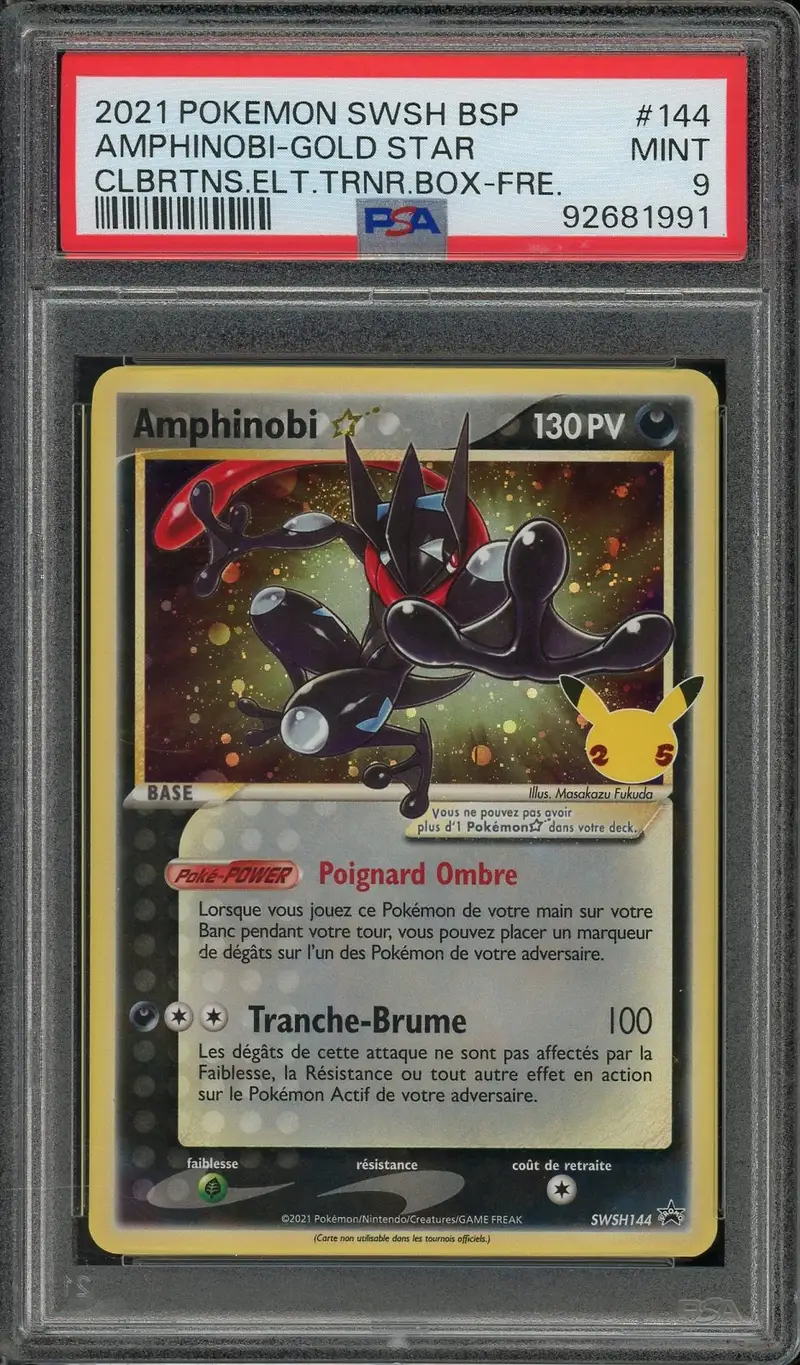 PSA 9 Amphinobi Gold Star