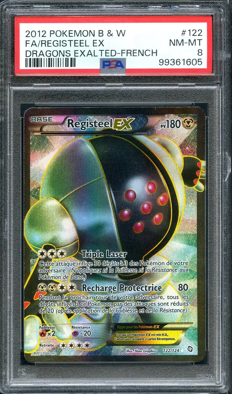 PSA 8 Registeel Ex