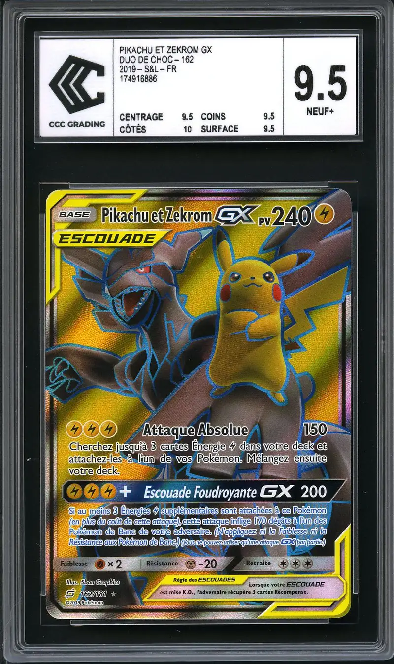 CCC 9.5 Pikachu & Zekrom Gx