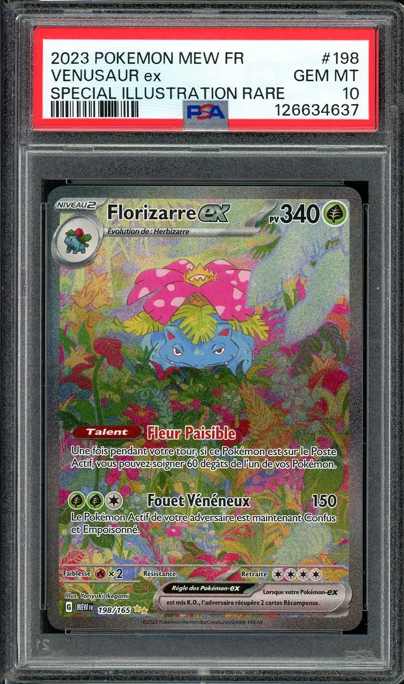 PSA 10 Florizarre Ex