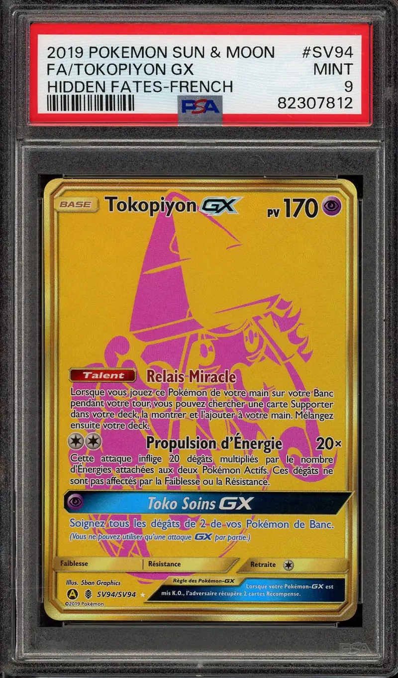 PSA 9 Tokopiyon Gx Gold