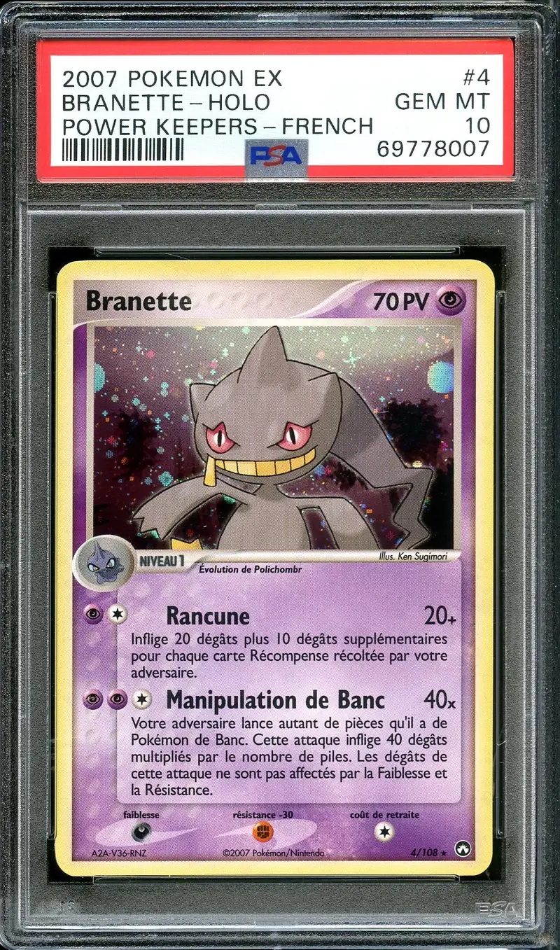 PSA 10 Branette Holo