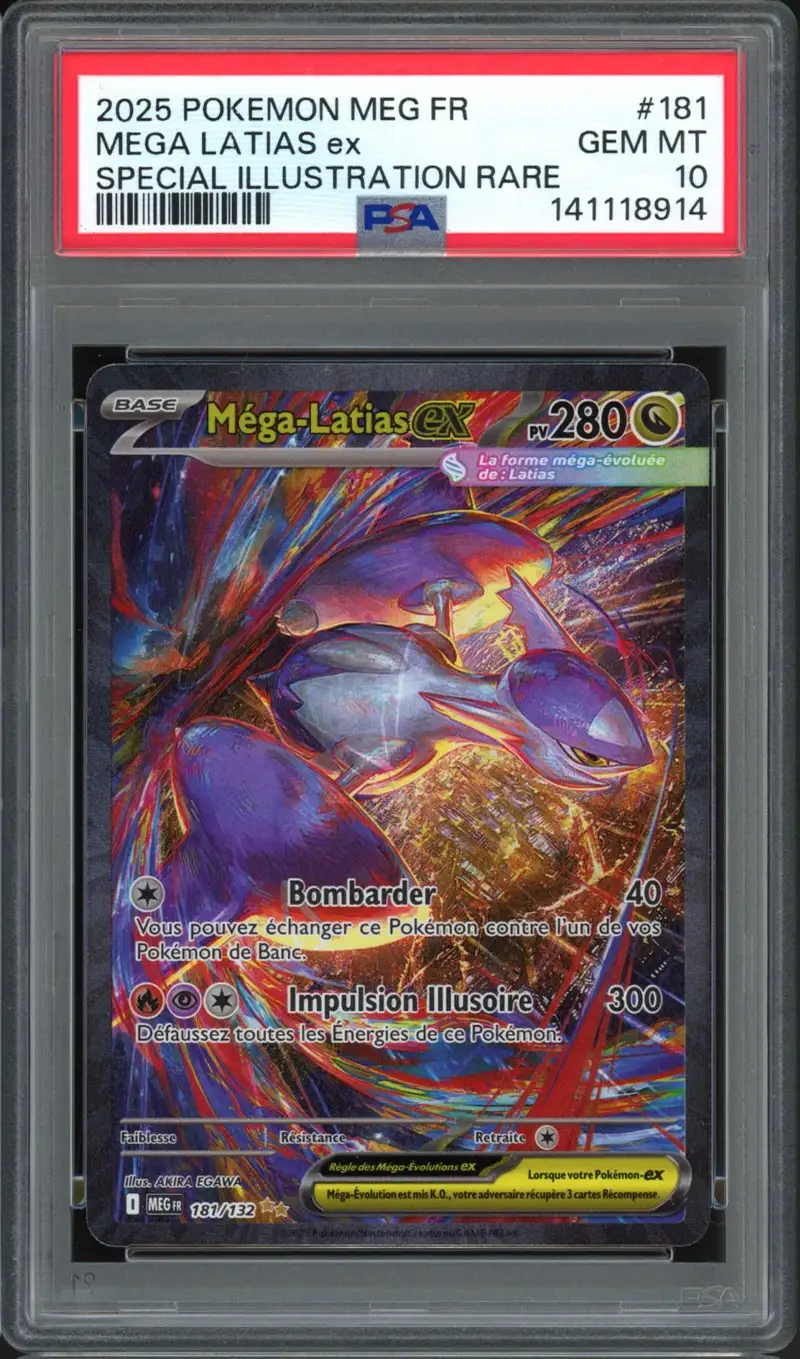 PSA 10 Méga-Latias Ex
