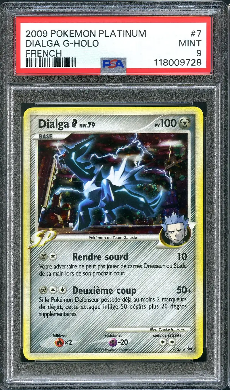 PSA 9 Dialga Lv. X