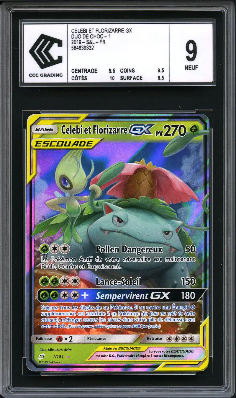 CCC 9 Celebi et Florizarre Gx