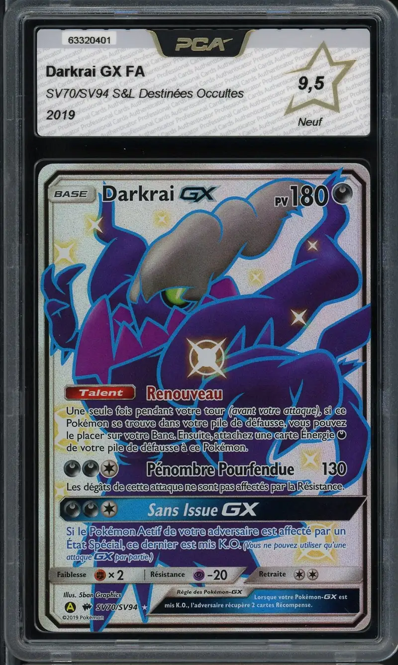 PCA 9.5 Darkrai Gx Shiny