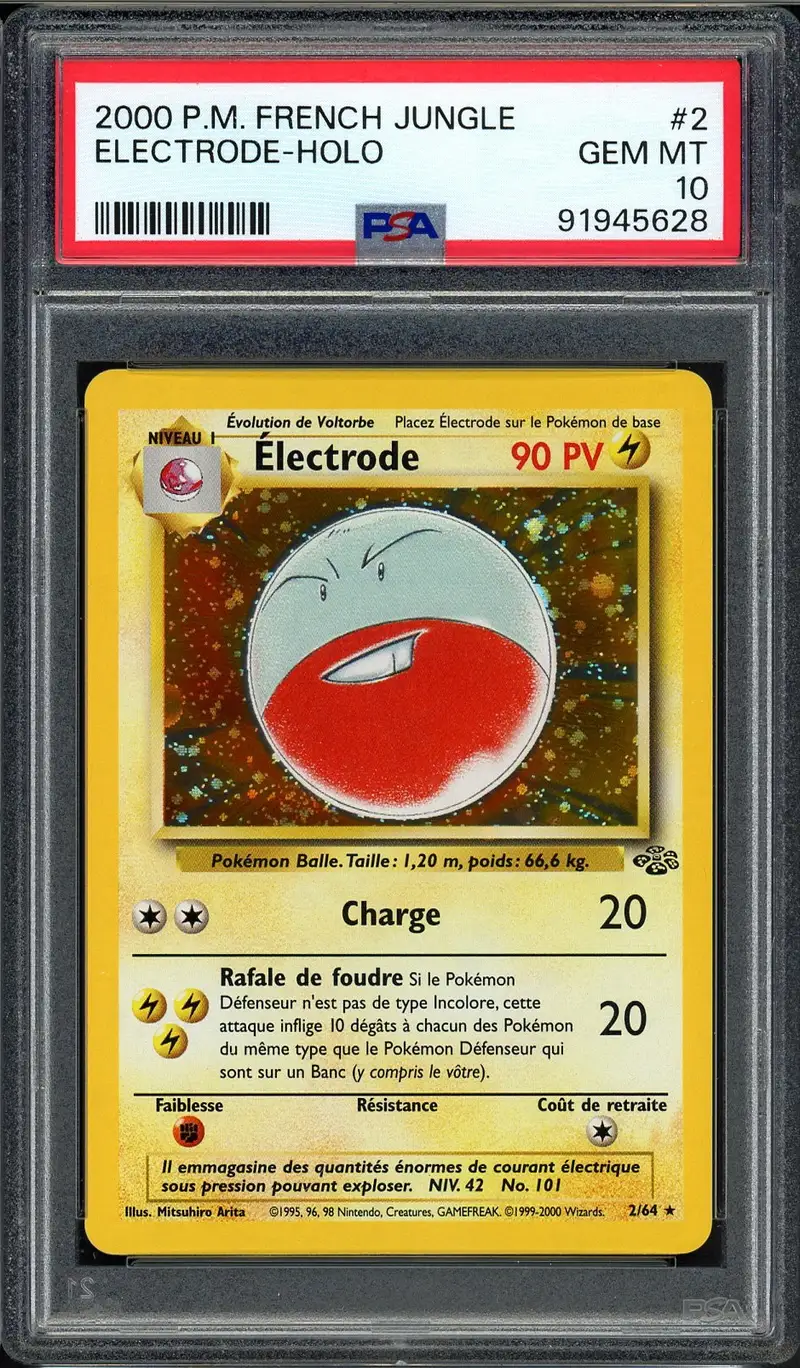 PSA 10 Electrode Holo