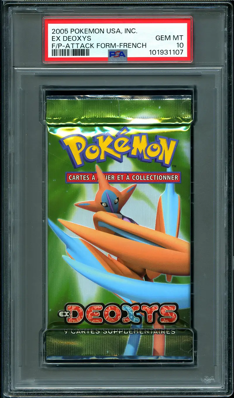 PSA 10 Booster Ex Deoxys