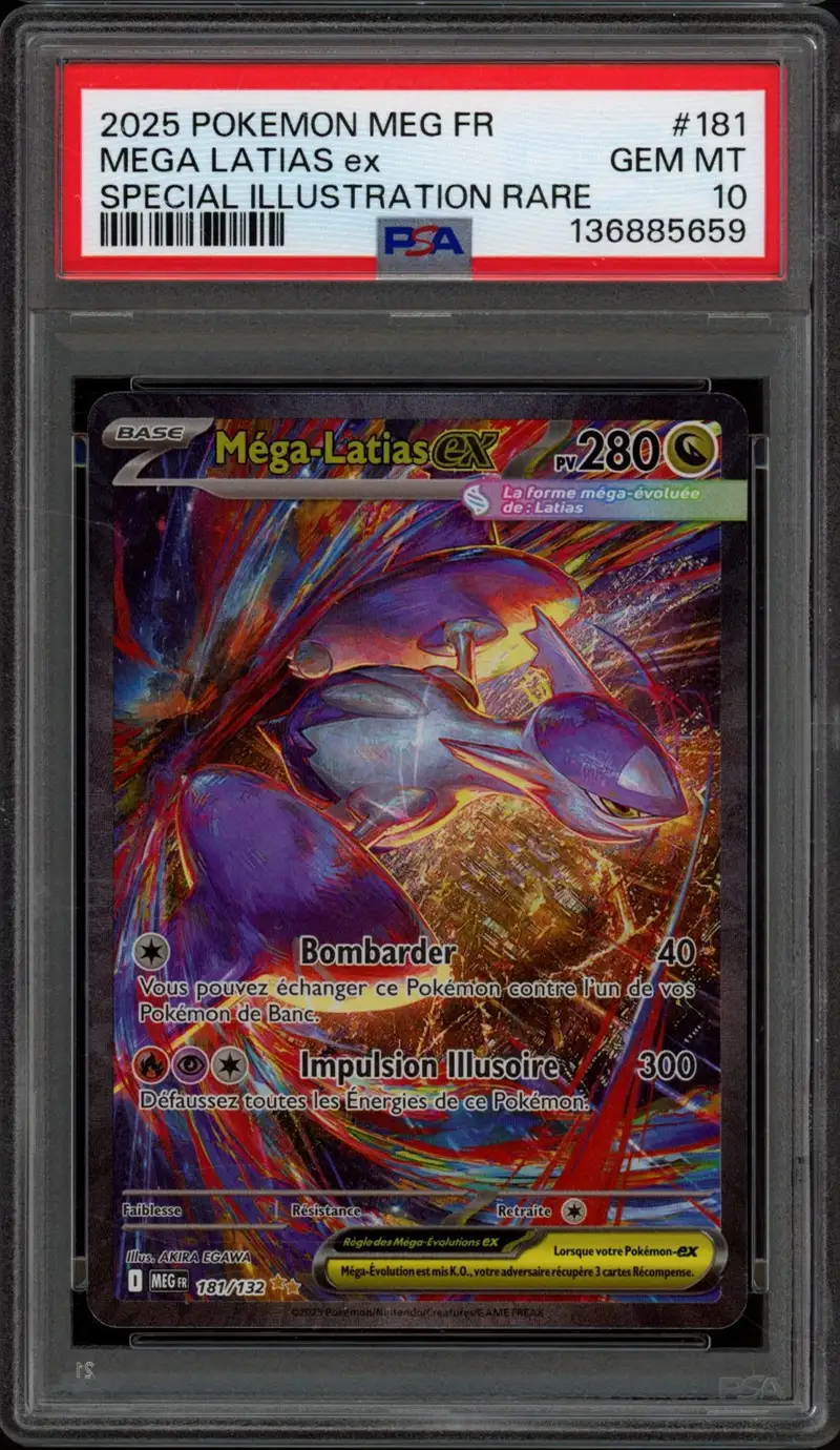 PSA 10 Méga-Latias Ex