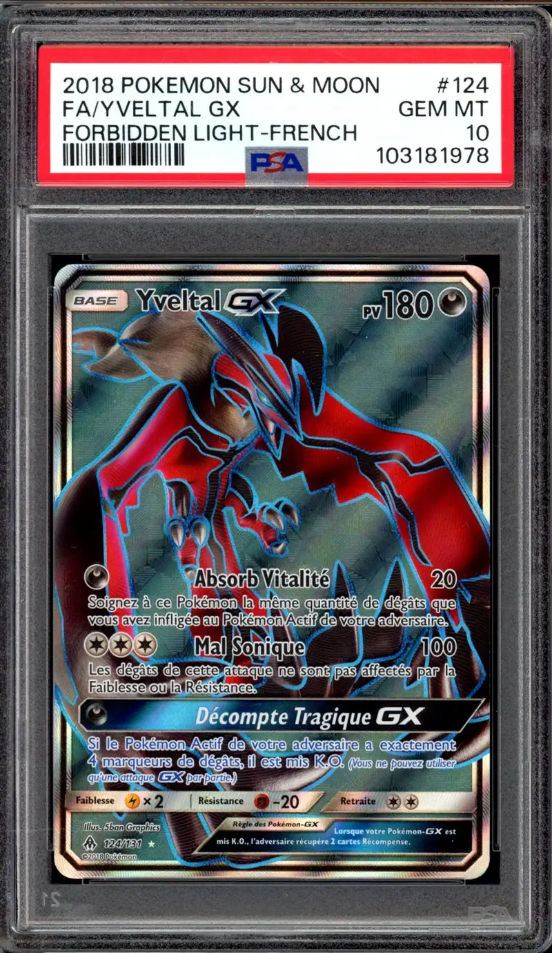 PSA 10 Yveltal Gx