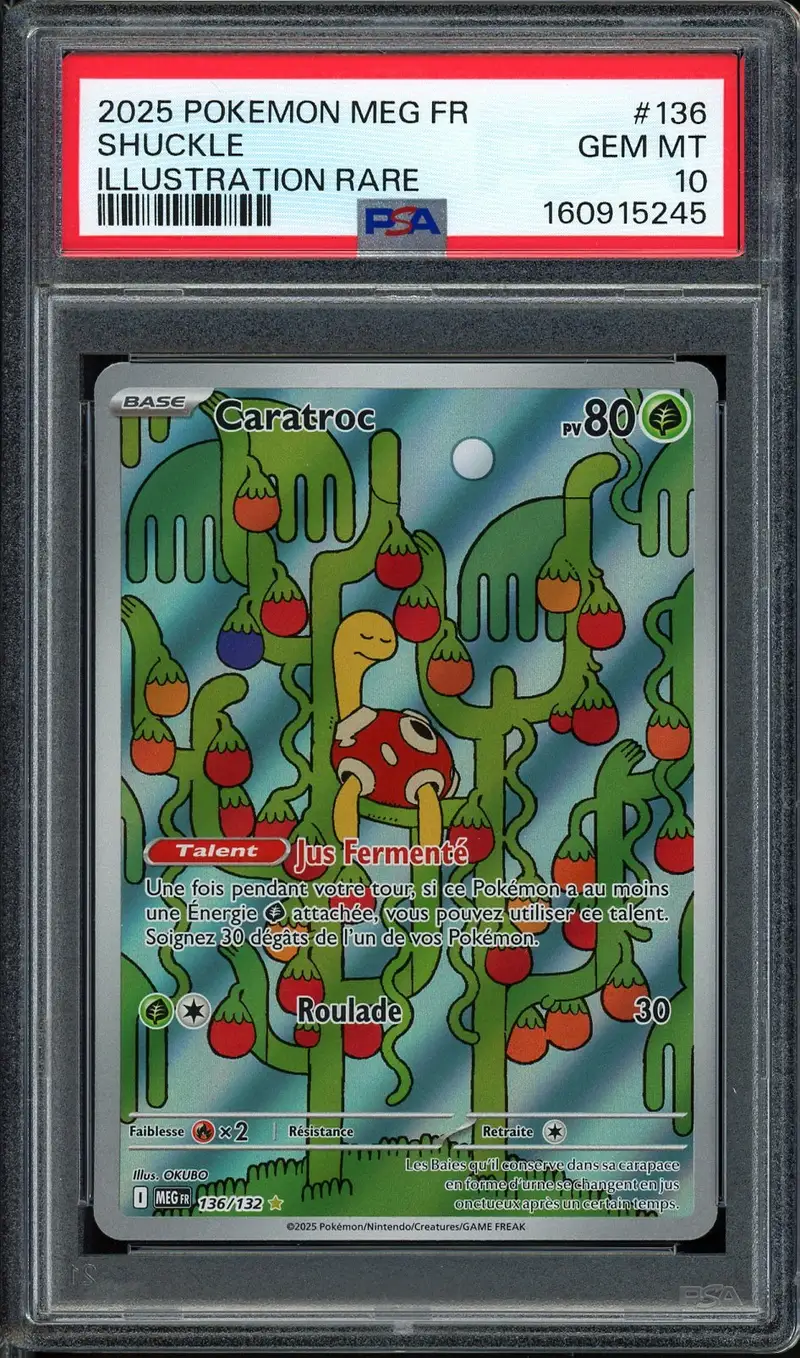 PSA 10 Caratroc