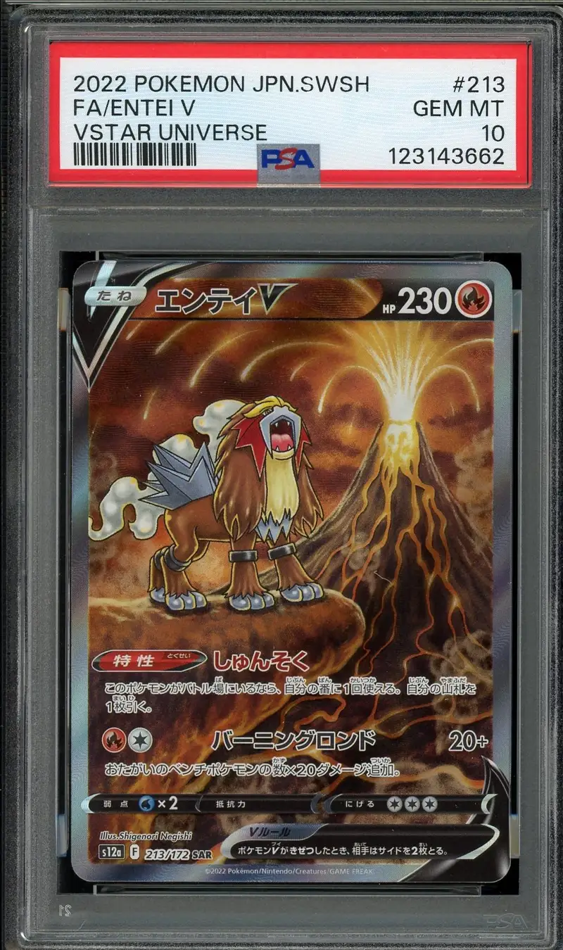 PSA 10 Entei V