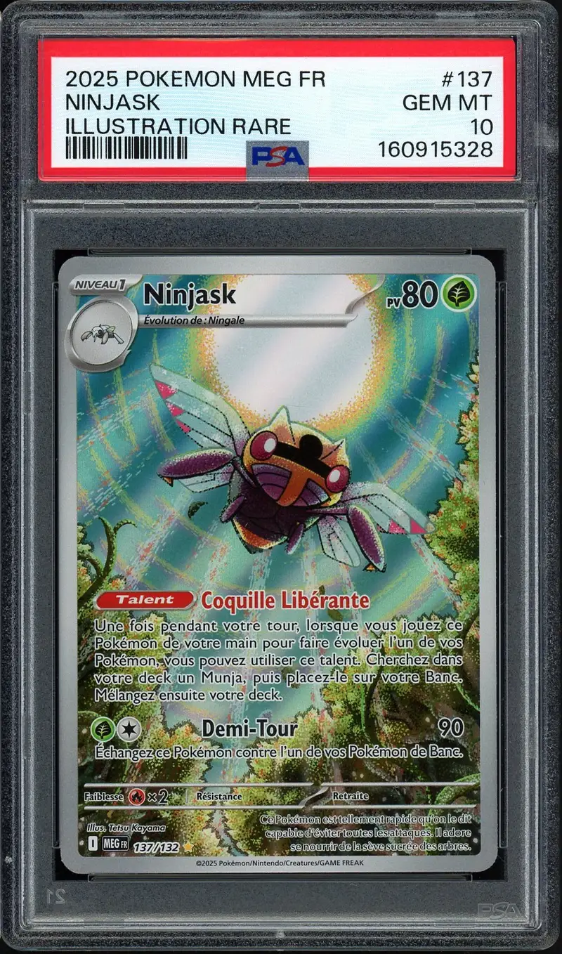 PSA 10 Ninjask