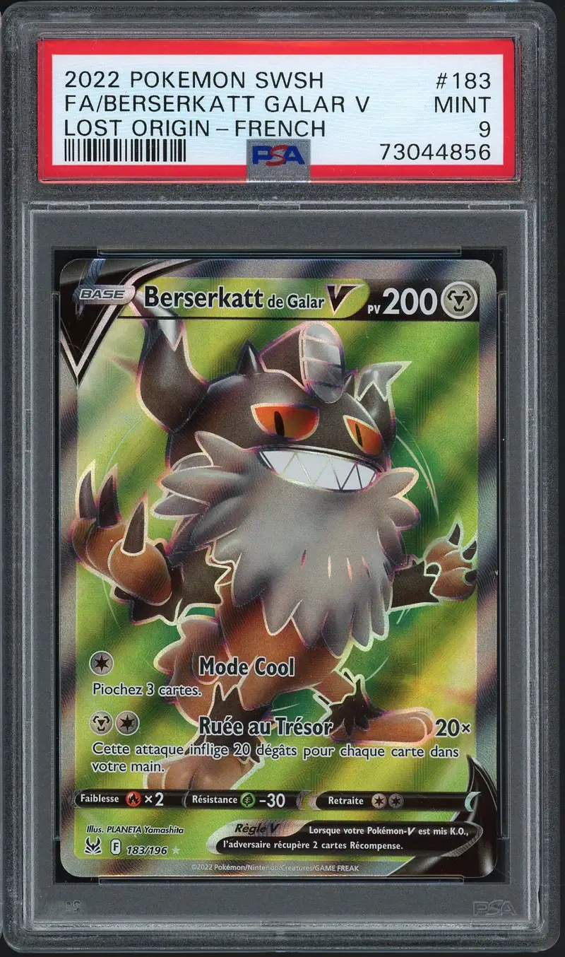 PSA 9 Berserkatt de Galar V