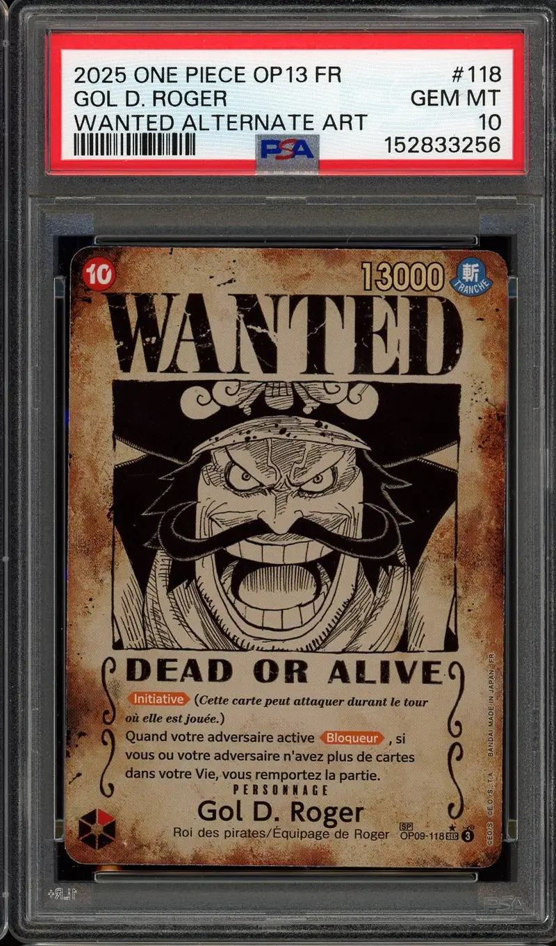 PSA 10 Gol D. Roger