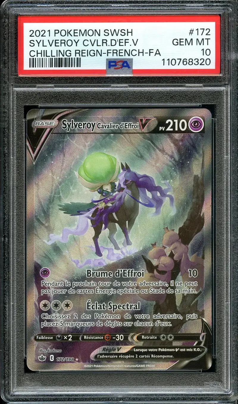PSA 10 Sylveroy Cavalier d'Effroi V