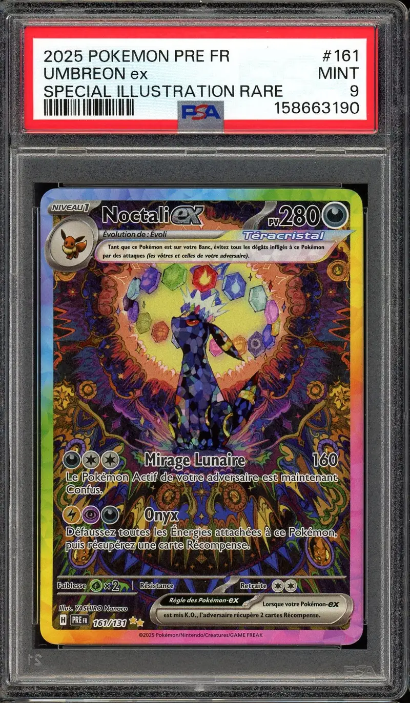 PSA 9 Noctali Ex