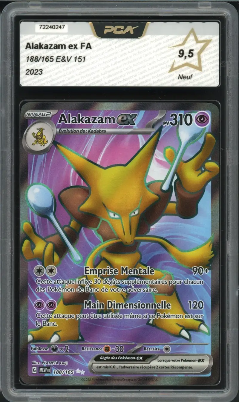 PCA 9.5 Alakazam Ex