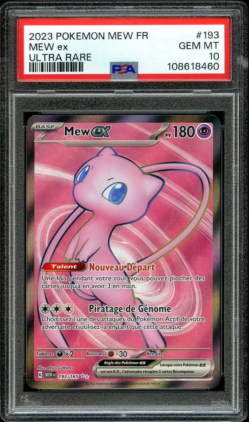 PSA 10 Mew Ex